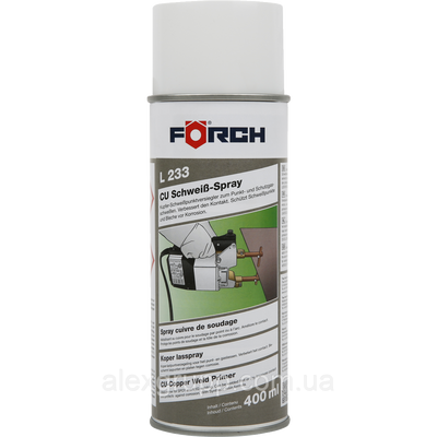 Мідний герметик для точкового зварювання CU Weld Spray Forch L233 400ml 6200 2200 фото