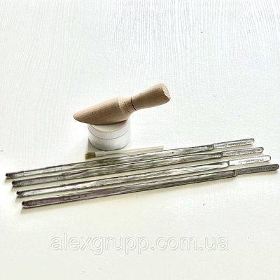 Набір для лудіння Wurth (Паста 100g и 1кг олова S-Pb60Sn40, лопатка) 100/4W фото