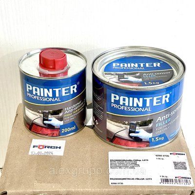 Акриловий грунт під товщиномір 2K Painter Filler Anti-sensor 1500g + 200ml 1500_200 фото
