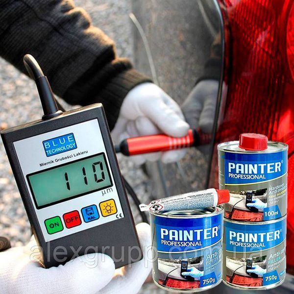 Набір під прибор Painter Шпаклівка та Грунт 750g/750g/100ml 750/750/100 фото