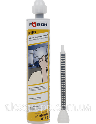 Клей Forch K185 для склеювання кузовних деталей 215g K185 фото